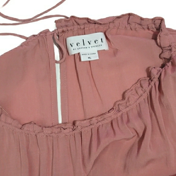 VELVET by Graham & Spencer Dusty Rose Pink… - Picture 4 of 5